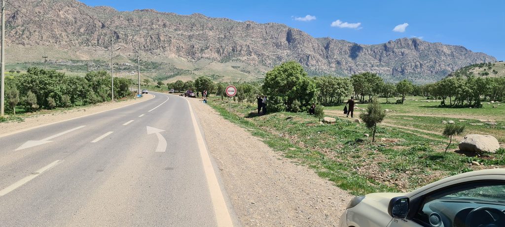 ناحیەی سورداش لە چاوەڕوانی پارکێکدا